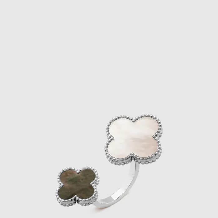 반클리프 아펠 여성 매직 알함브라 비트윈 더 핑거 링 - Van Cleef & Arpels… - 1