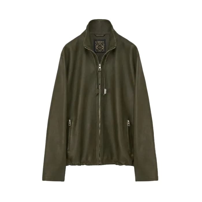 로에베 남성 가죽 자켓 - Loewe Mens Leather Jacket - loc16698x - 1
