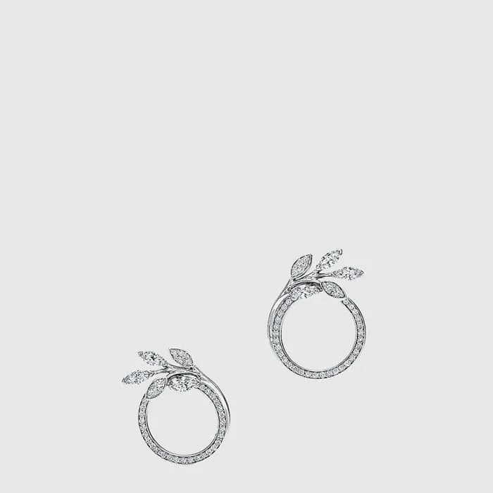 티파니 여성 빅토리아 다이아몬드 바인 이어링 - Tiffany Womens Victoria Diamond Vine Earring - acc9255x - 1