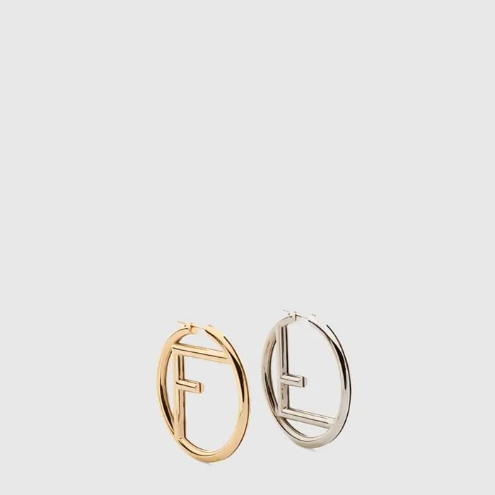 펜디 여성 F 이즈 이어링 - Fendi Womens F Is Earring - acc10153x - 1