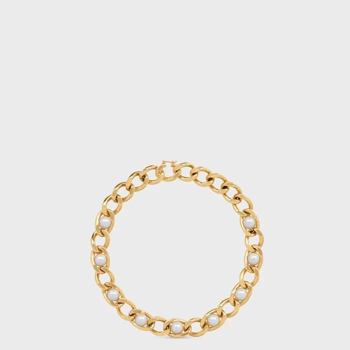 셀린느 여성 레 페를르 마이용 네크리스 - Celine Womens Les Perles Maillon Necklace - acc10500x - 1