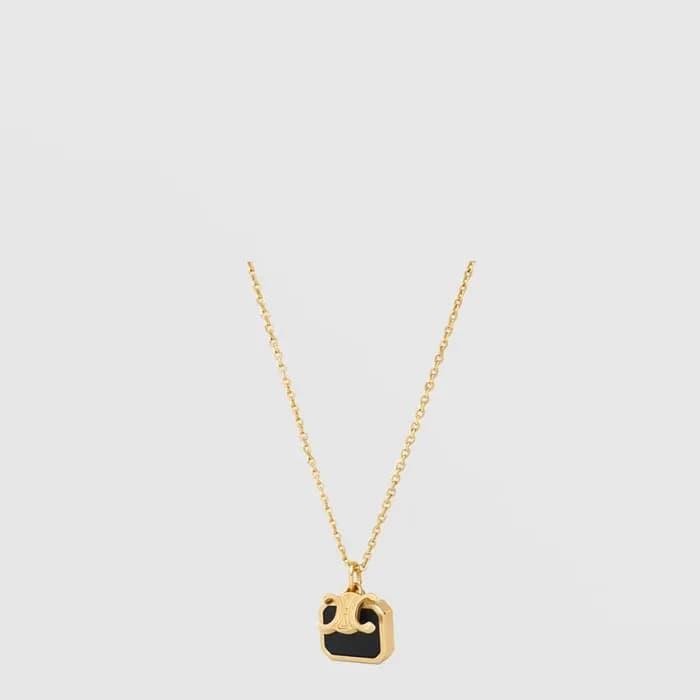 셀린느 여성 골드 네크리스 - Celine Womens Gold Necklace - acc10524x - 1