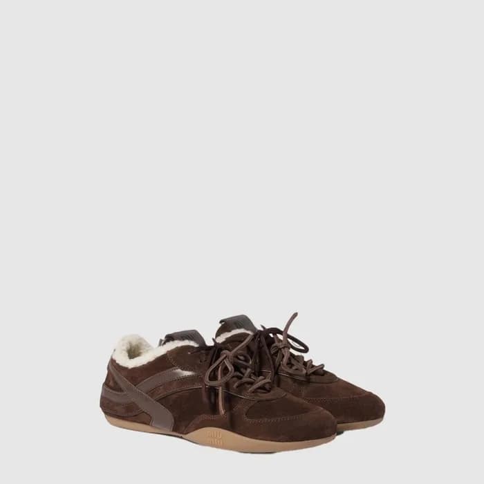 미우미우 여성 짐나지움 스니커즈 - Miumiu Womens Gymnasium Sneaker - mis14921x - 1