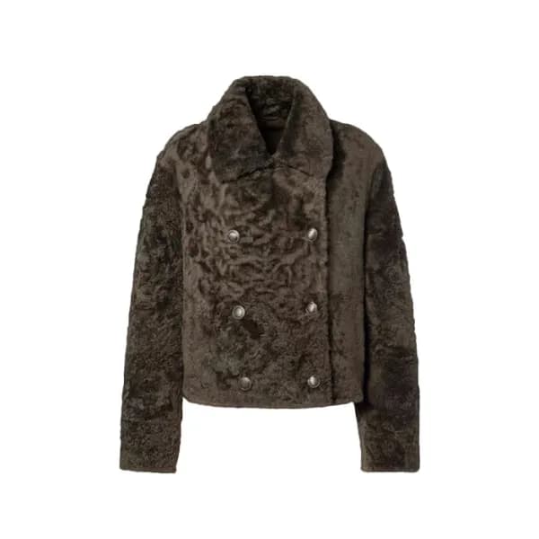 브루넬로쿠치넬리 여성 가죽 자켓 - Brunello Cucinelli Womens Leather Jacket - brc18475x - 1