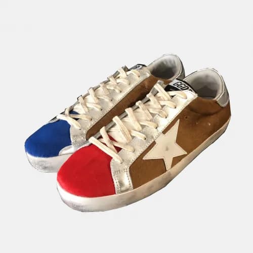 Golden goose 2019 Mens Superstar Leather Sneakers … - 1