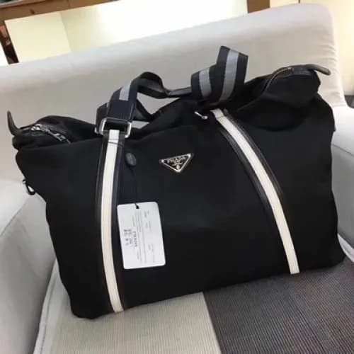 [프라다]보스턴 백 블랙 MM 남성용 pr0006b - Prada Boston Bag Bl… - 1
