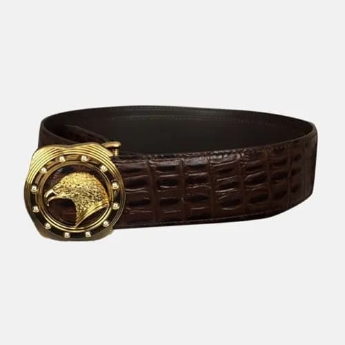 Stefano Ricci 2019 Mens Swarovski Diamond Leather … - 1