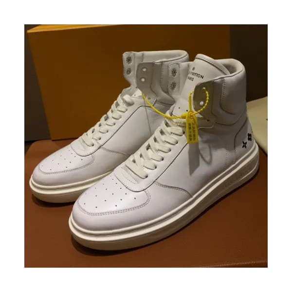 LOUIS VUITTON 2018 MENS LEATHER ANKLE SKEAKERS - 루… - 1