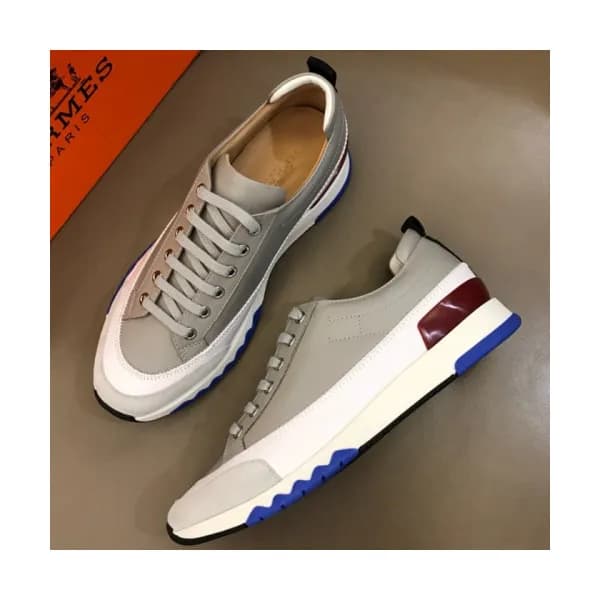Hermes 2018 Mens Leather Sneakers - 에르메스 남성 레더 스니커… - 1
