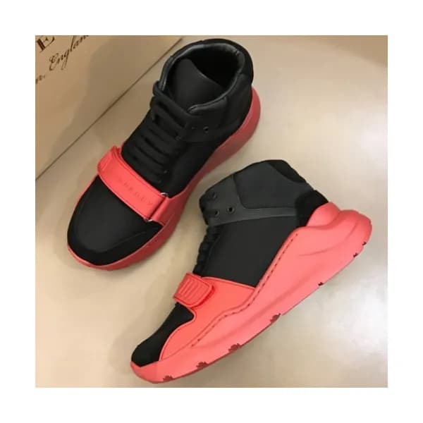 Burberry 2018 Mens Leather Ankle Running Shoes - 버… - 1