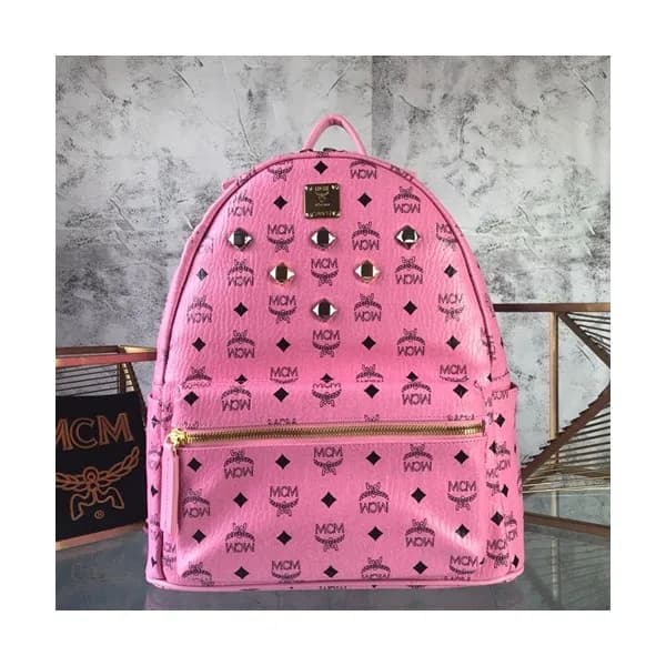 MCM Visetos Back Pack,34cm - 엠씨엠 비세토스 남여공용 백팩 MCMB… - 1
