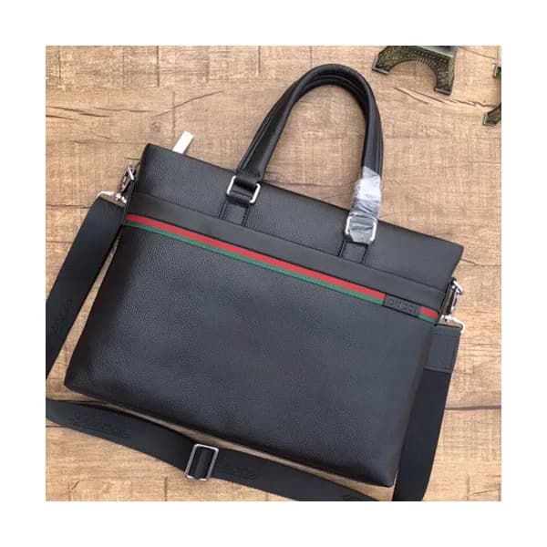 Gucci Leather Mens Business ,39CM - 구찌 레더 남성용 서류가방… - 1
