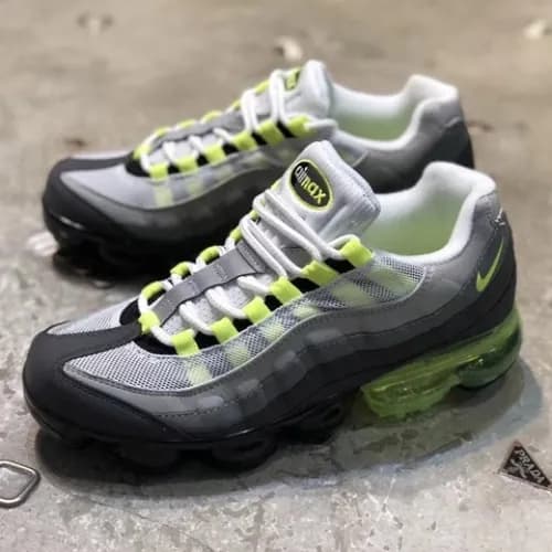Nike 2018 Air Max 95 GS Green - 나이키 에어맥스 95 GS 형광 … - 1