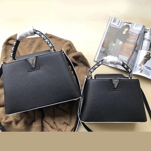 Louis Vuitton Capucines Tote Shoulder Bag,27/31cm … - 1