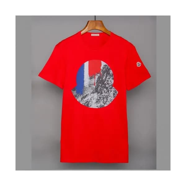 Mocler 2019 Mens Crew - neck Cotton Short Sleeved … - 1
