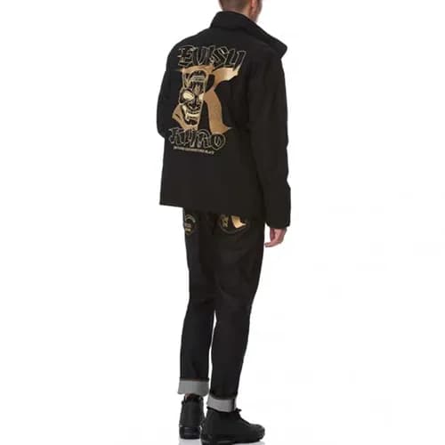 Evisu Mens Embroidery Skull Casual Jacket - 에비수 남성… - 1