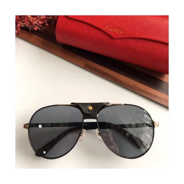 Cartier 2019 Mm/Wm Retro Metal Frame Sunglasses - … - 1