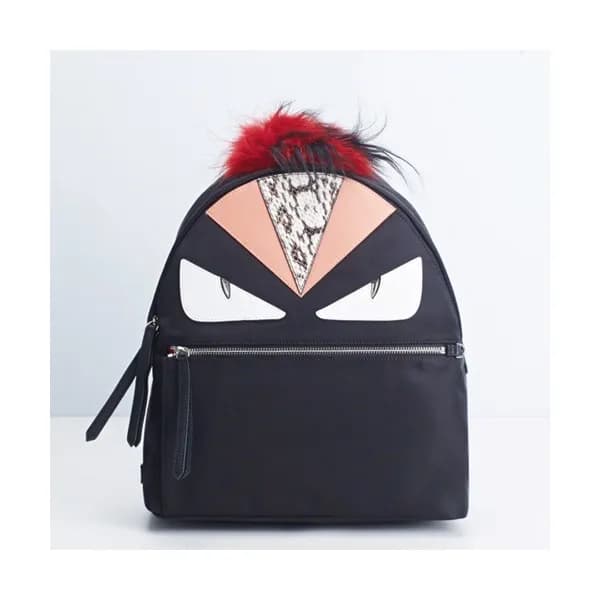 Fendi 2019 Nylon Bag Bugs Back Pack ,39CM - 펜디 201… - 1