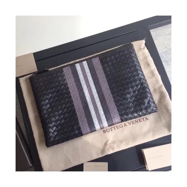 Bottega Veneta 2019 Leather Clutch Bag,30cm - 보테가 … - 1