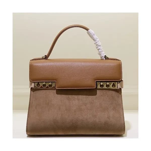 Delvaux 2019 Tempete Leather Tote Shoulder Bag,20.… - 1