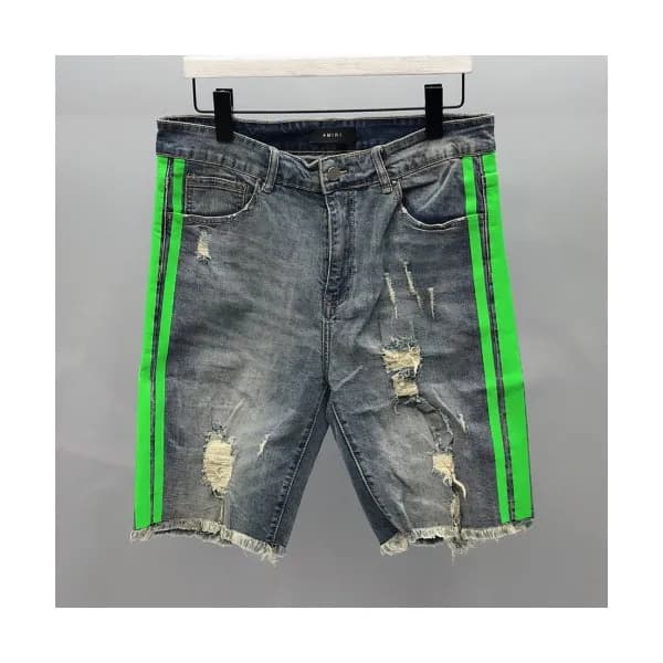 Amiri 2019 Mens Slim Fit Denim Half Pants - 아미리 남성… - 1