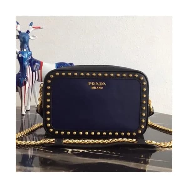 Prada 2019 Stud Chain Shoulder Bag,21cm - 프라다 2019… - 1