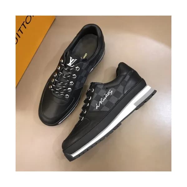Louis vuitton 2019 Mens Business Initial Logo Snea… - 1