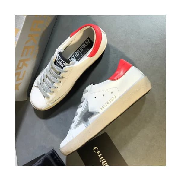 Golden Goose 2019 Deluxe Brand Superstar Snake Red… - 1
