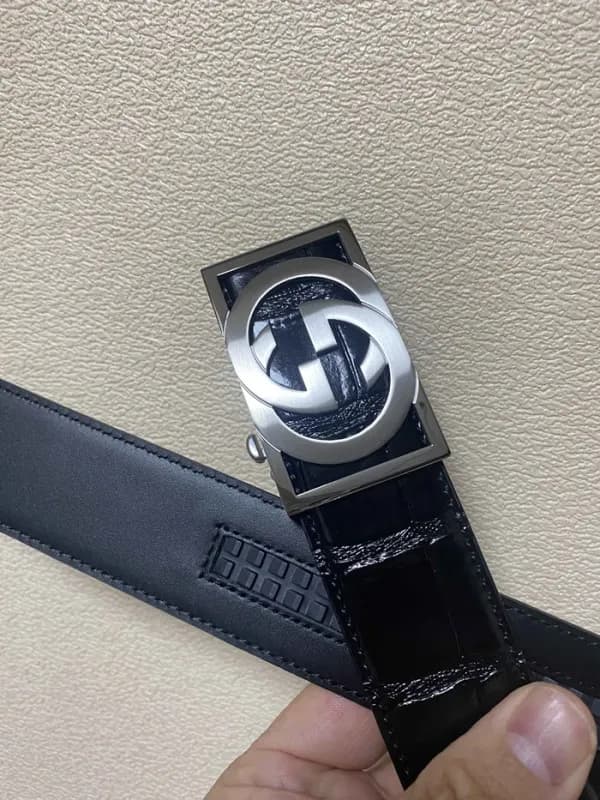 Gucci 2019 Mens Leather Belt - 구찌 2019 남성용 레더 벨트 G… - 1