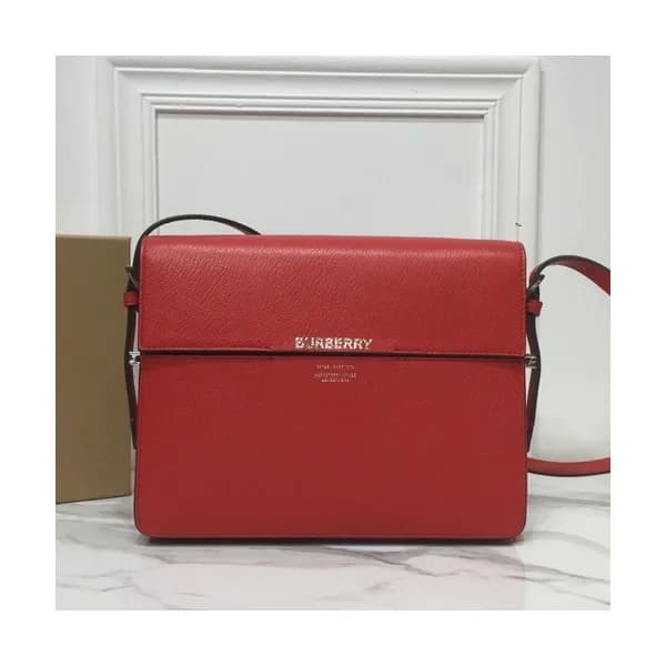 Burberry 2019 Grace Leather Large Shoulder Bag, 26… - 1