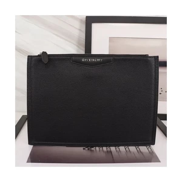 Givenchy 2019 Leather Clutch Bag,30cm - 지방시 2019 레… - 1