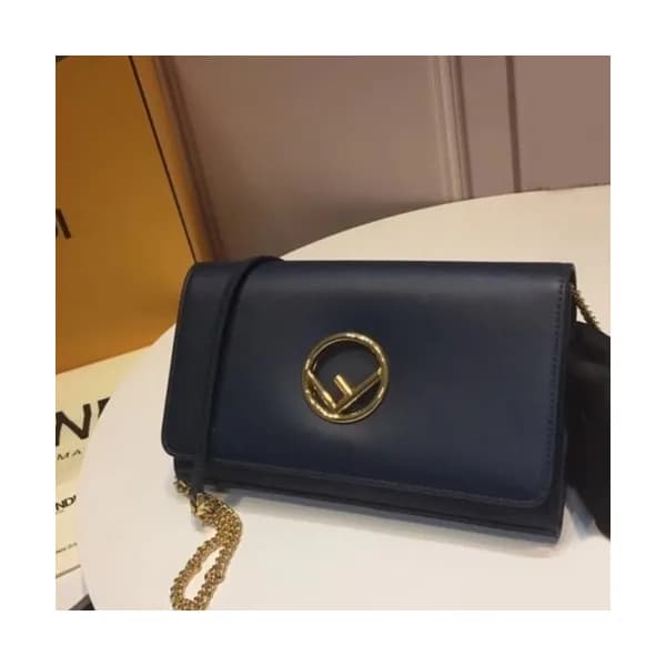 Fendi 2019 Mini Chain Shoulder Cross Bag ,22.5CM -… - 1