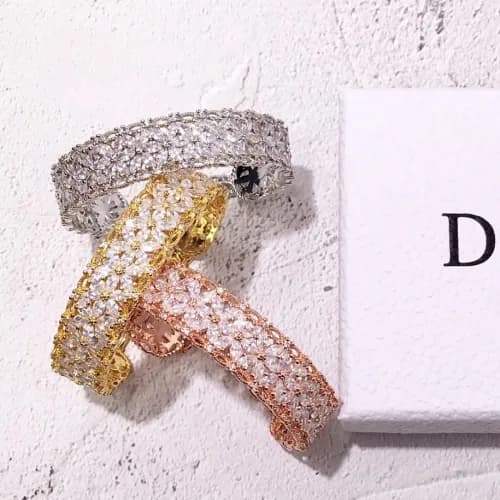 Dior Bangle -디올 여성 팔찌dio0021.컬러(옐로우 골드,화이트 골드,로즈 골… - 1