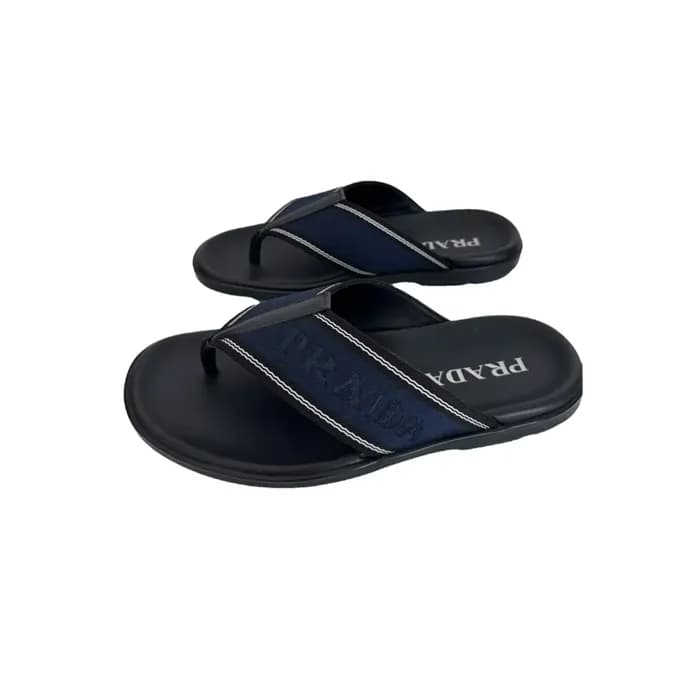 Prada Mens Leather Slipper - 프라다 남성용 레더 슬리퍼,PRAS00… - 1