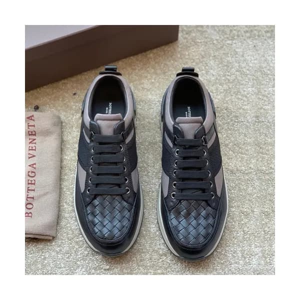Bottega Veneta 2019 Mens Leather Sneakers - 보테가베네타… - 1