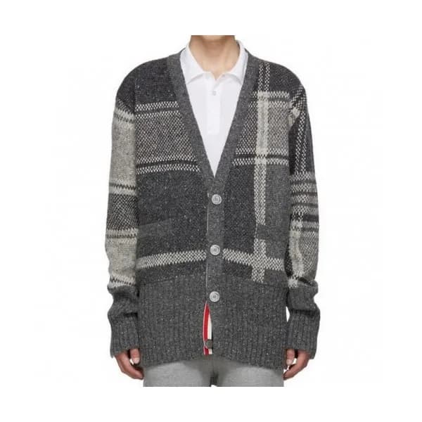 Thom Browne 2019 Mens Strap V-neck Cardigan - 톰브라운… - 1