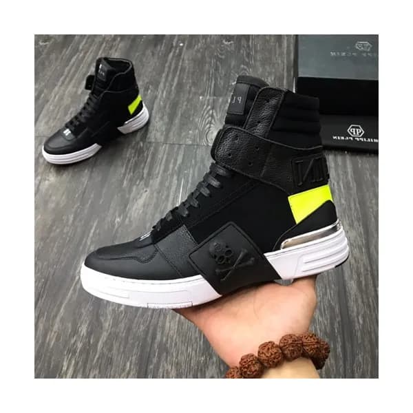 Philipp plein 2019 Mens Leather Sneakers - 필립플레인 … - 1