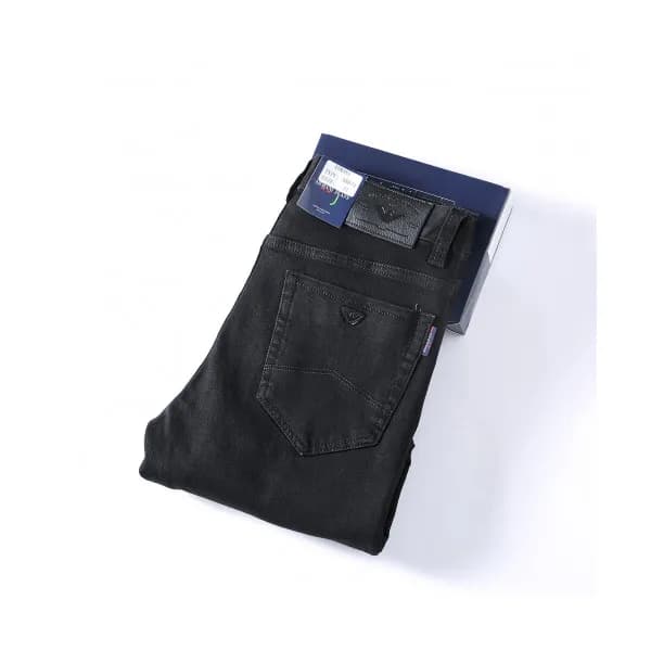 Armani 2019 Mens Business Logo Denim Pants - 알마니 2… - 1