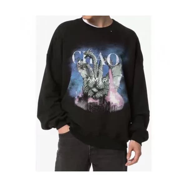 Amiri 2019 Mens Lost Boys Cotton Man-to-man - 아미리 … - 1