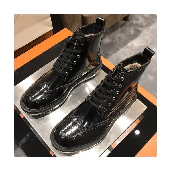 Prada 2019 Mens Leather Boots - 프라다 2019 남성용 레더 부츠… - 1