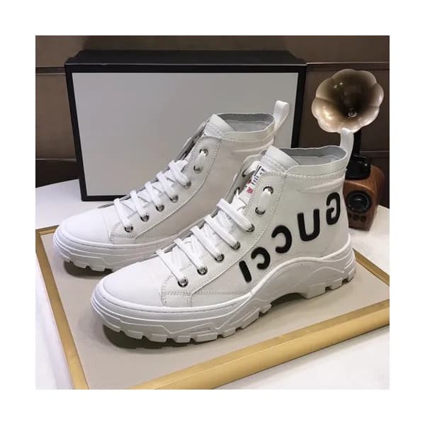 Gucci 2019 Mens Leather Sneakers - 구찌 2019 남성용 레더 … - 1