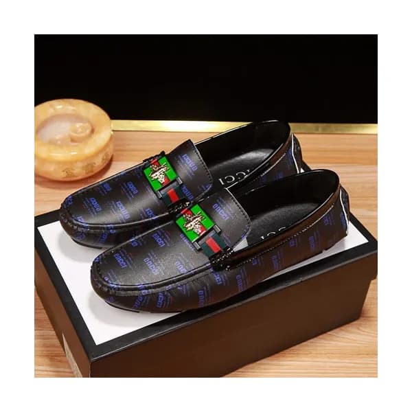 Gucci 2019 Mens Leather Loafer - 구찌 2019 남성용 레더 로퍼… - 1