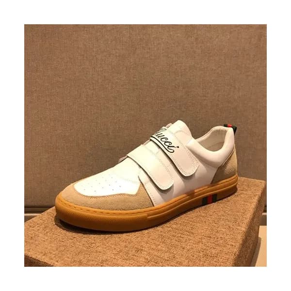 Gucci 2019 Mens Leather Sneakers - 구찌 2019 남성용 레더 … - 1