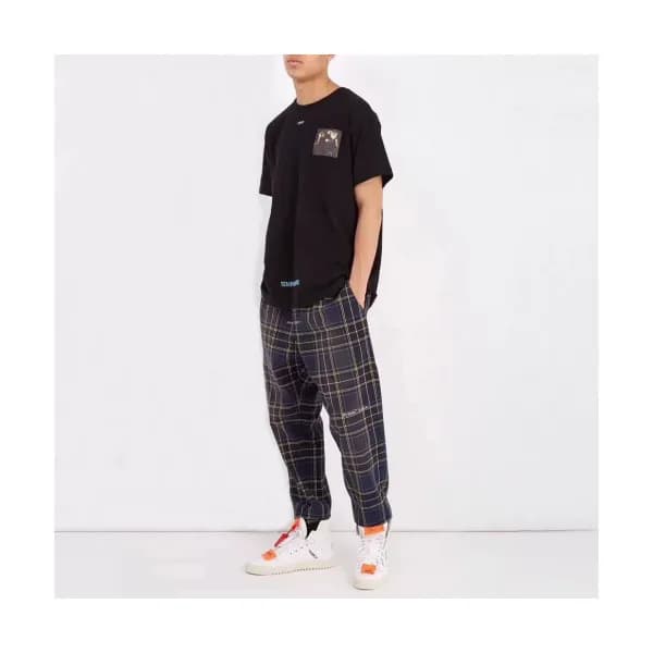 Off-White 2019 Mm/Wm Logo Cotton Casual Pants - 오프… - 1
