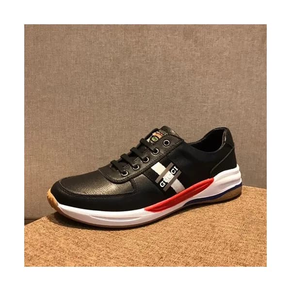 Gucci 2019 Mens Leather Sneakers - 구찌 2019 남성용 레더 … - 1