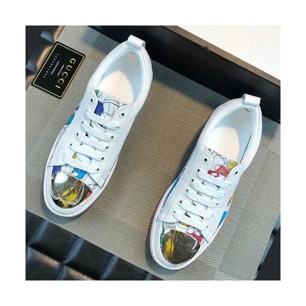 Gucci 2019 Mens Leather Sneakers - 구찌 2019 남성용 레더 … - 1