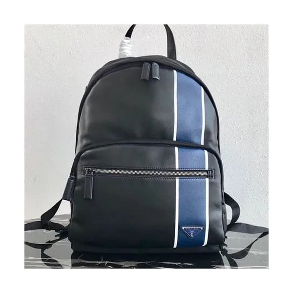 Prada 2019 Leather Back Pack,40CM - 프라다 2019 남여공용 … - 1