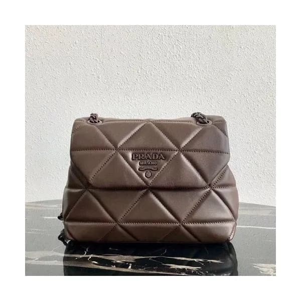 Prada 2019 Leather Shoulder Bag,24cm - 프라다 2019 여… - 1