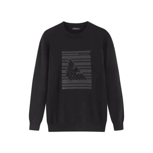 Armani 2019 Mens Crew -neck Wool Sweater - 알마니 201… - 1