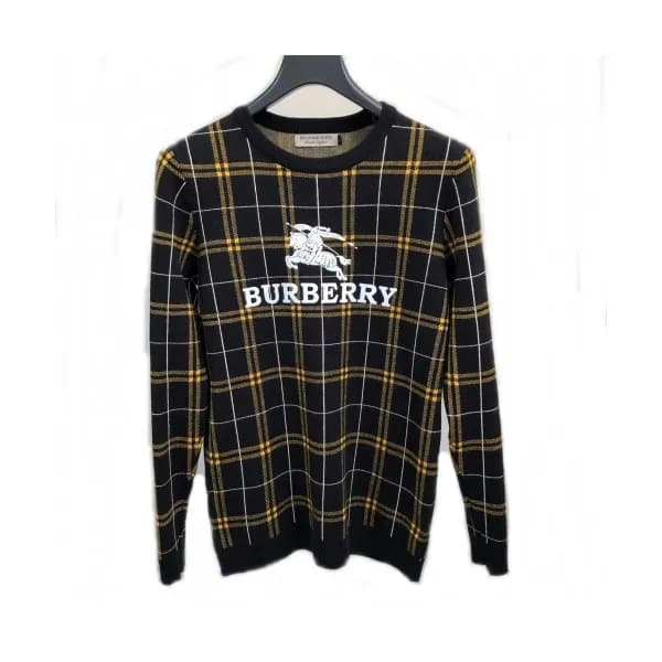 Burberry 2019 Mens Retro Logo Crew-neck Sweater - … - 1